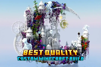 build anything you want in minecraft with best quality