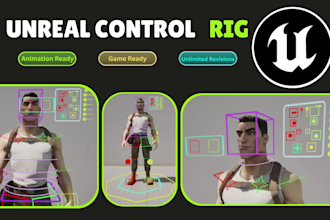 rig your 3d character professionally in unreal engine