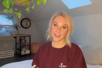 create a natural ugc selfie style video