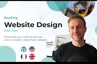 create a roofing website for you
