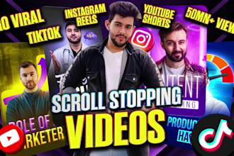do video editing for your instagram reels, tiktok, youtube shorts alex hormozi