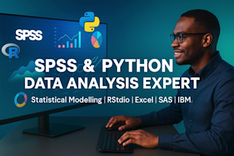 data analyst spss dataanalysis statistical analysis rstudio sas excel ibm python