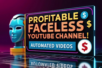 setup profitable faceless ai story youtube channel with fully automated videos