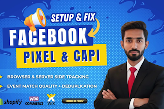setup ga4 conversion analytics facebook pixel conversion api gtm meta pixel fix