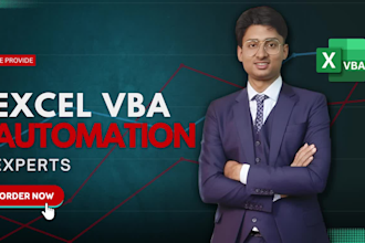automate excel spreadsheet with advance formula and vba code