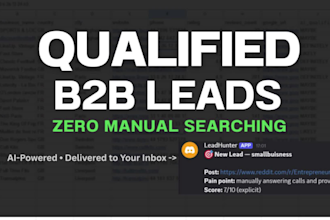 find and qualify leads for your business using ai automation