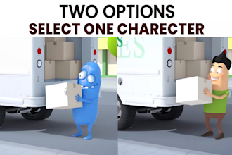 do this 3d animated business promo and logo intro