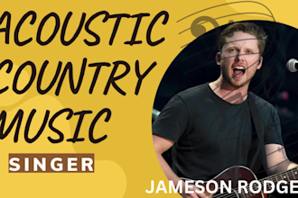 be your best acoustic country music singer, songwriter and music producer