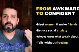 help you overcome social anxiety and confidently approach women
