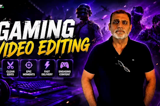 do a funny gaming video editing for youtube