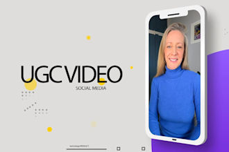 create a british ugc video for social media