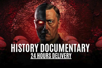 create scary story video, documentary or true crime video