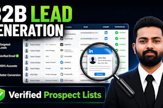 do b2b lead generation and targeted prospect list building