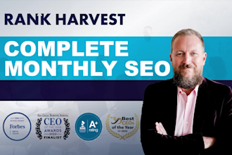 do a complete monthly SEO agency service package