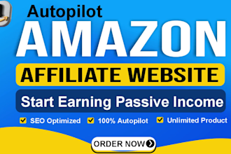 do autopilot amazon affiliate website setup for passive income