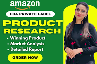 do amazon fba product research for private label