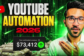 create faceless motivational yt video ,cash cow video and youtube automation