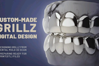 do any type of custom grillz and teeth jewelry design