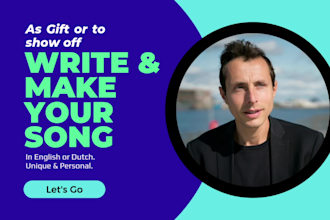 write and record your own unique personal rap rock song