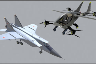 do 3d aircraft, sci fi spaceship model in blender or autocad for game, 3d print