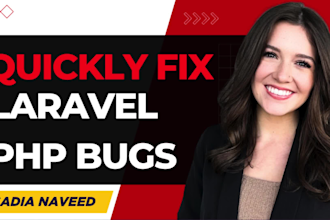 quickly fix your laravel php bugs or website errors professionally