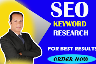 provide advanced keyword research for website SEO