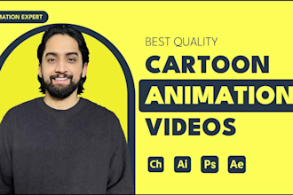 make amazing 2d cartoon animation