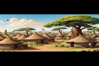 make interesting  african stories to earn passive income