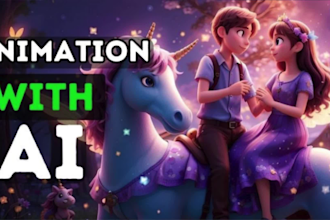do ai generated nursery rhymes and kids educational, ai story animation videos