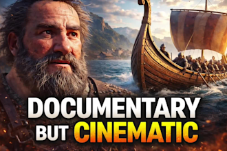 do 3d pixar style ai videos, history  documentary ai animation cinematic video