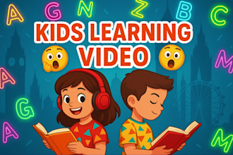 do kids video learning and nursery rhymes videos for your channel