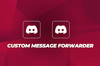create discord auto message forward bot
