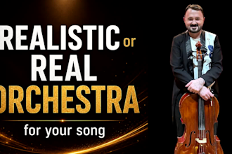 add realistic symphony orchestra to your song