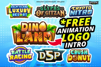 create stunning 3d roblox logo design for your roblox game or goup