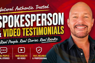 record an authentic testimonial video for your business