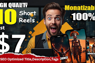 create monetizable ai viral youtube shorts and tiktok reels