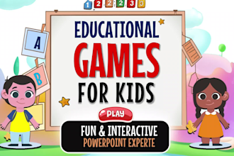 create educational games for kids using microsoft powerpoint