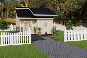design tiny house, small house, frame house, cabin house, container house plan