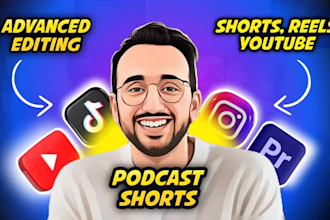 edit your podcast or video into engaging short form video clips