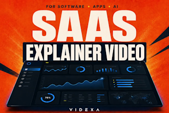 create a saas explainer video for your software, app or tech product