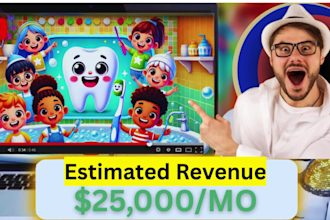 produce 2d fun learning kids animation videos for youtube channel