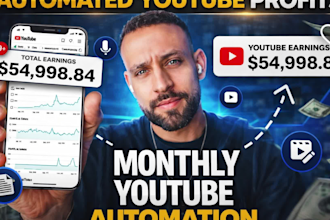 provide expert youtube automation and high retention videos to grow channels