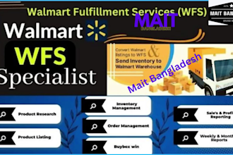 be your walmart dropshipping wfs, bulk listing expert VA
