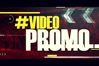 create cinematic showreel, teaser, trailer video promo