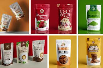 do pouch design, mylar bag, tea, coffee, food packaging