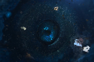 make space eye logo reveal opener