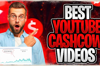 create stunning top 10 youtube cash cow videos