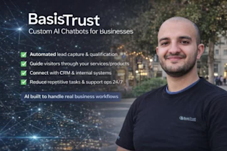 implement a customised ai solution for your business website