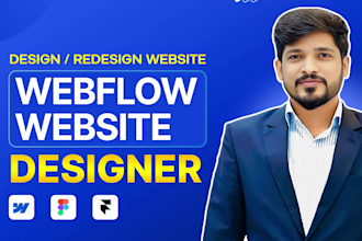 do webflow website design, webflow developer and webflow website development
