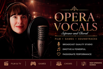 be your opera singer
